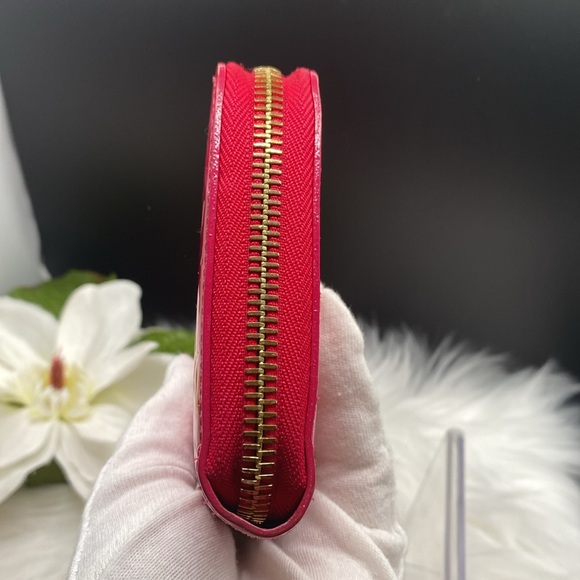 EUC Louis Vuitton vernis IKAT long zip wallet, GORGEOUS! AUTHENTICATED B… - Picture 7 of 16